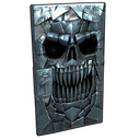 Twisted Metal Door - Rust-Skin für Blechtür