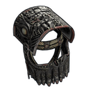 Black Alligator Helmet - Rust-Skin für Kaffedosenhelm