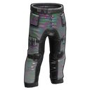 White Holographic Pants - Rust-Skin für Hose