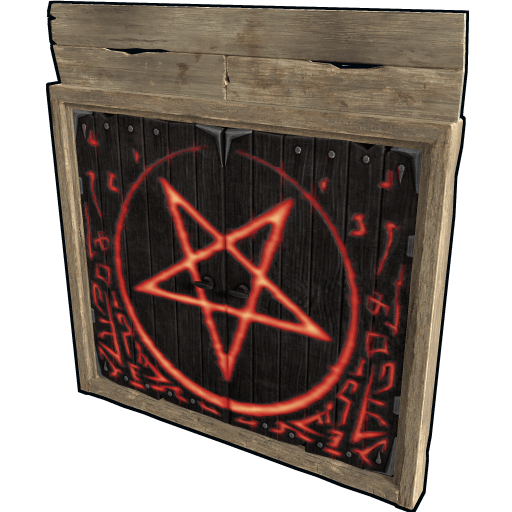 Wooden Double Door from Hell image