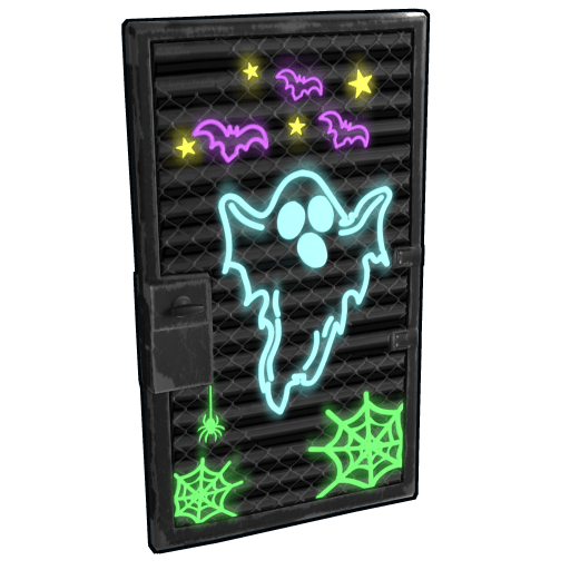 Neon Ghost Door image