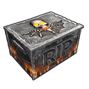 Tomb Storage Box - Rust-Skin für Holzkiste