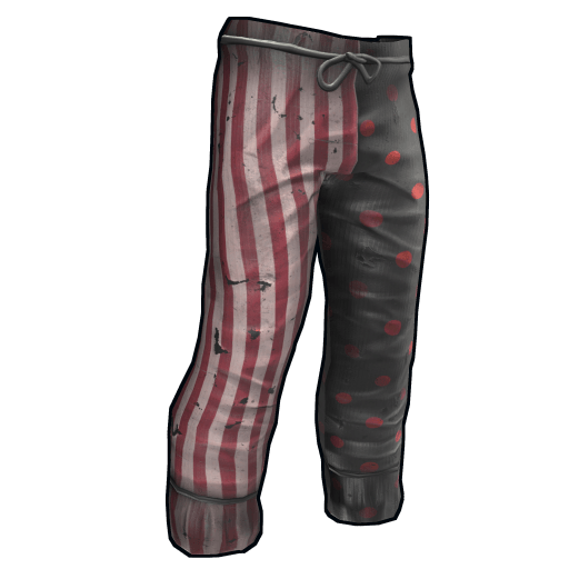 Nightmare Clown Burlap Pants image