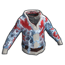 Frozen Santa Hoodie - Rust-Skin für Kapuzenjacke