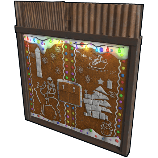 Rust Christmas Double Door image