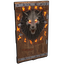 Wolf Warrior Wooden Door - image 0