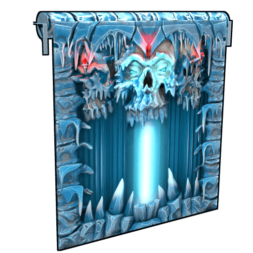 Frozen Crypt Garage Door image