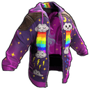 Rainbow Pony Jacket - Rust-Skin für Jacke