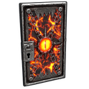 Watcher of Doom Metal Door - Rust-Skin für Blechtür