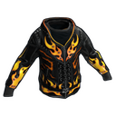 OVERHEAT Hoodie - Rust-Skin für Kapuzenjacke