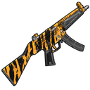 Tiger Stripes MP5 - Rust-Skin für MP5A4