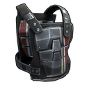 Blackguard Chestplate - Rust-Skin für Metall Brustplatte