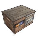 Sheet Metal Base Box - Rust-Skin für Holzkiste