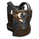 Norseman Chestplate - Rust-Skin für Metall Brustplatte
