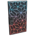Neonwire Door - Rust-Skin für Blechtür