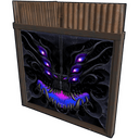 Abyss Metal Double Door - Rust-Skin für Doppeltür aus Blech