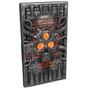 The Fiend Metal Door - Rust-Skin für Blechtür