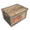 Wooden Base Box - Rust-Skin für Holzkiste