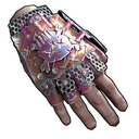 Apocalyptic Roadsign Gloves - Rust-Skin für Straßenschild Handschuhe