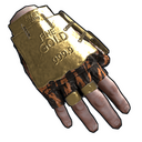 Gold Chains Roadsign Gloves - Rust-Skin für Straßenschild Handschuhe