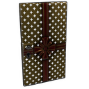Large Present Sheet Metal Door - Rust-Skin für Blechtür