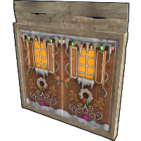 Wooden Double Door