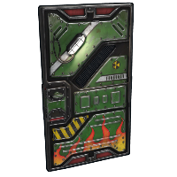 Bombshell Sheet Metal Double Door