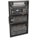 Brutalist Armored Door Armored Door Rust skin