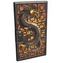 Year of the Dragon Door - Rust-Skin für Blechtür