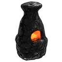 Polished Obsidian Furnace - Rust-Skin für Schmelzofen