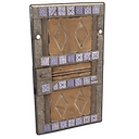 Adobe Decorative Door - Rust-Skin für Blechtür