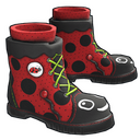Ladybug Cosplay Boots - Rust-Skin für Stiefel