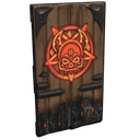 El Diablo Wooden Door - Rust-Skin für Holztür