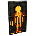 Infernal door - Rust-Skin für Blechtür