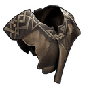 Desert Beast Poncho - Rust-Skin für Lederponcho