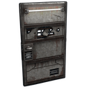 Brutalist Sheet Metal Door Sheet Metal Door Rust skin