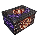 Spooky Neon Small Box - Rust-Skin für Holzkiste