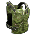 Necro Chest Plate - Rust-Skin für Metall Brustplatte