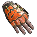 Pumpkin Roadsign Gloves - Rust-Skin für Straßenschild Handschuhe