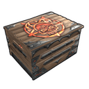 El Diablo Small Box - Rust-Skin für Holzkiste