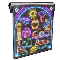 Nuke Vibe Garage Door