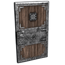 Frontier Rustic Door - Rust-Skin für Blechtür