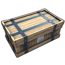 Crate Box - Rust-Skin für Große Holzkiste