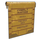Minted Gold Garage Door - Rust-Skin für Garagentor