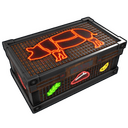 BBQ Box - Rust-Skin für Große Holzkiste