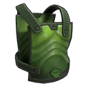UFO Chest Plate - Rust-Skin für Metall Brustplatte