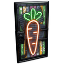 Neon Carrot Door - Rust-Skin für Blechtür