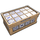 Adobe Large Box - Rust-Skin für Große Holzkiste