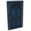 Blue Exterior Door - Rust-Skin für Blechtür