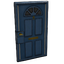 Blue Exterior Door